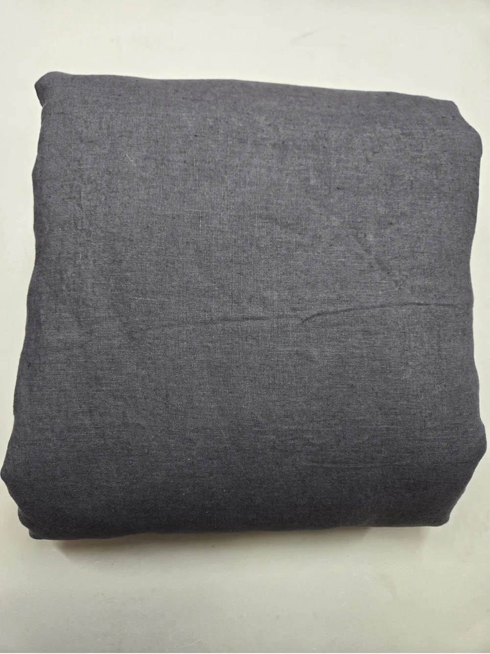 QUINCE European Linen Duvet Cover Set King/Cal King Charcoal 0558